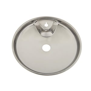 Stainless Steel Rolled Edge Drinking Fountain Bowl